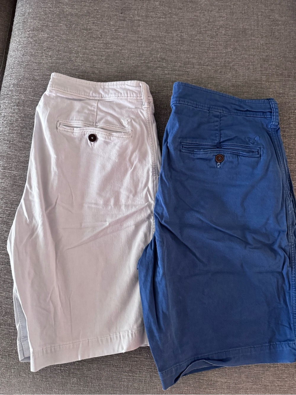 American Eagle Outfitters Blue Chino Shorts